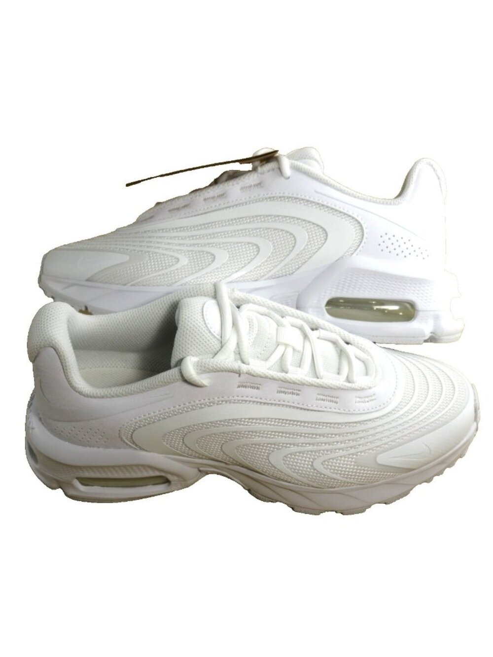 Women's Nike Air Max Fire Running Training Shoes Double White Black Size 7 NIB